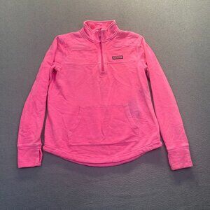Vineyard Vines Relaxed Garment Died Shep Shirt/Jacket Pink Wave Women XS